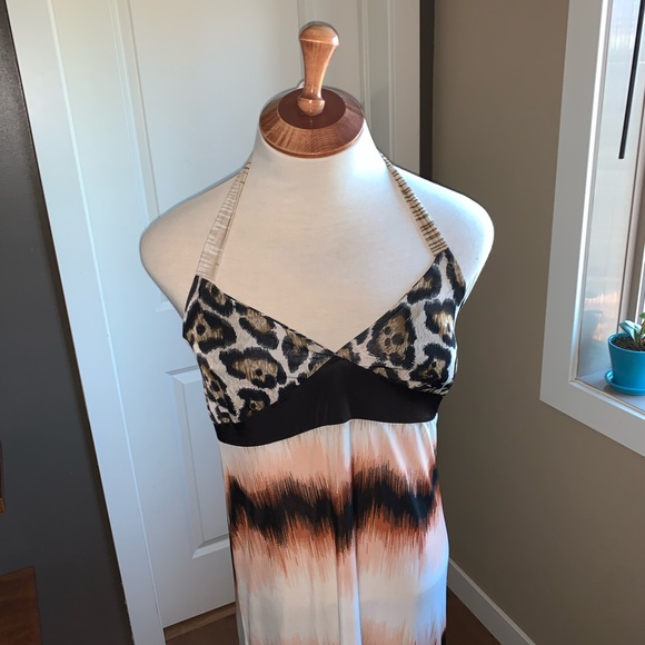 XL stretchy maxi dress - Picture 2 of 5